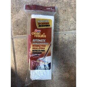 Quickie Clean Results Type S Automatic Sponge Mop Head Refill #0442CRM